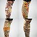 10pc Fake Temporary Tattoo Sleeves Body Art Arm Stockings Accessories by Kare&Kind - Designs Tribal, Dragon, Skull, and Etc.
