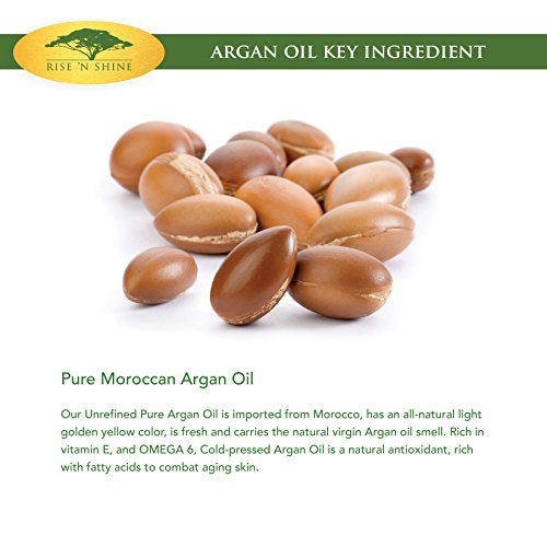 image for Rise 'N Shine Online Pure Organic Argan Oil for Hair, Face, Skin & Cut