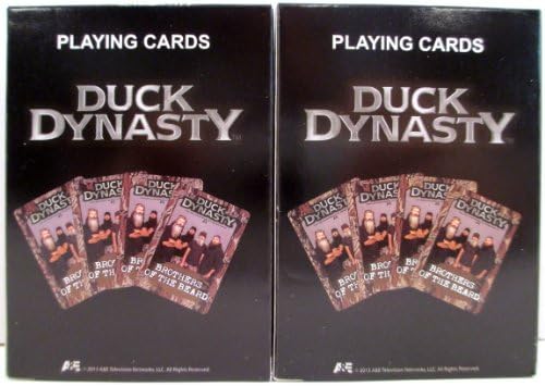 Duck Dynasty Brothers of the Beard Playing Cards - 2 Packs by Creedence Holdings