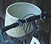 VIRC Nantucket Bicycle Basket Kit - Brown Cane Basket for Bike Handlebar - 9x11.5x8 Inches - 8 kg Capacity