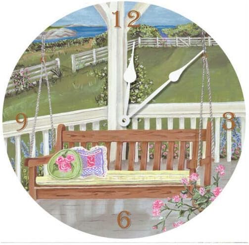 Lexington Studios Lake House Round Clock Size: 18"