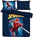Marvel Spiderman Friendly Neighborhood Twin Comforter Set with Fitted Sheet