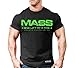 Monsta Clothing Co. Men's MASS: One Lift at a Time (TEE61) T-shirt
