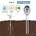 ANNISHER Soil Test Kit, 2019 Upgrade 3 in 1 Soil Test Kit for Garden, Lawn, Farm, Home, Office， Lab Use(PH, Light， Moisture Test No Battery Needed Silver)thumb 3