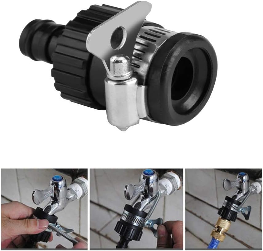 20mm Universal Tap Connector Adapter Hose Tap Connector to Tap Connector for Kitchen Patio Lawn Car Washing and Cleaning Connectors - Image 4