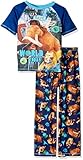 Ice Age Boys 2pc Sleepwear Set, Blue XS