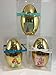 New Disney Princess and Palace Pets Inspired GOLD Surprise Egg, Princess Blind Bag, Stamper, Stickers, Candy, Tattoos and More Large 5.5 (Exclusively Made and Sold by Abundant Gifts)