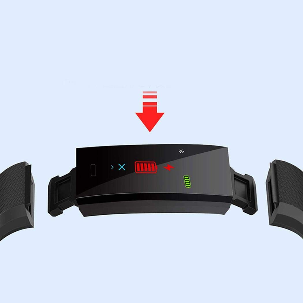 Redpol Smart Bracelet Heart Rate Pedometer Blood Pressure Monitor Fitness Wristband Fitness Trackers