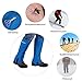 Hpory 1 Pair Leg Gaiters for Hiking, Snow Boot Gaiters, Breathable Waterproof Walking High Leg Cover, 600D Anti-Tear Oxford Cloth, for Outdoor Research Climbing Fishing Hunting Trimming Grass
