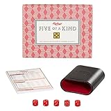 Ridley's Five of A Kind Dice Card Game for Kids and Adults