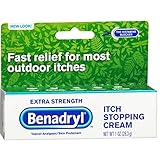 Benadryl Itch Stopping Cream Extra Strength 1 oz (Pack of 4)