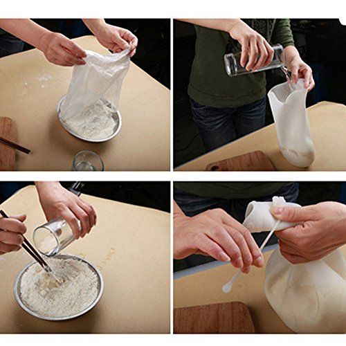 Kneading Bag, Silicone Kneading Dough Bag,Versatile Dough Mixer for Bread, Pastry, Pizza & Tortilla,Flour-mixing Bag Preservation Bag,Best Non-Toxic Multifunctional Cooking Tool - Thumbnail 7
