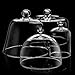 IVV Glassware Cake Dome 10-1/4-Inch Diameter 7-1/2-Inch Height Le Campane