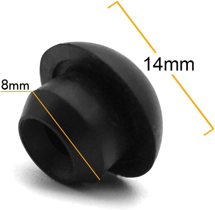Bottle Jack Floor Jack Oil Filler Plug Bung Horizontal Jack Hydraulic Top Pressure Rod for Oil Reservoir 8mm - 6PCS: Home Improvement