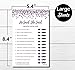 Large Purple Confetti Bridal Shower Game Pack (150-sheets) - 50 He Said She Said, 50 What's On Your Phone, 50 How Well Do You Know The Bride (Large Sheet Size)