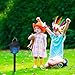 OUTXPRO LED Solar Powered Garden Path Light with Electronic Mosquito Zapper Function - 2 in 1 Zapper and Lantern Light Switch