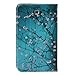 Samsung Galaxy Tab 4 7.0 Case, HAOCOO Stylish Art Print Slim PU Leather Flip Smart Stand Case with Card Slots for Samsung Galaxy Tab 4 7.0
