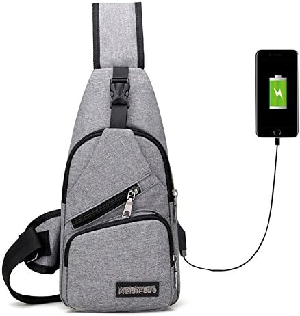 Sling Bag, Chest Crossbody Bags Daypack for Men Women Travel Outdoors