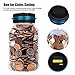 Winnsty Coin Piggy Bank Counter LCD Counting Coin Money Bank Toys Gifts (Blue)