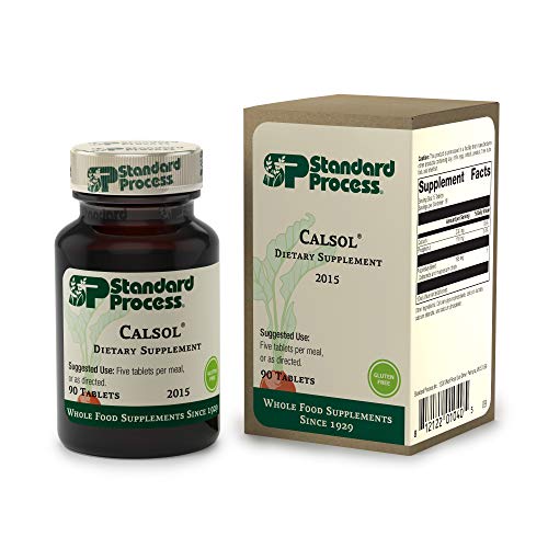Standard Process Calsol Provides Skeleton, Digestive, Muscle, and