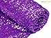 ShinyBeauty Flip Sequins Sequin 1 Yard Purple,Flip Up Fabric,Purple Fabric Sequin,Sequin Material