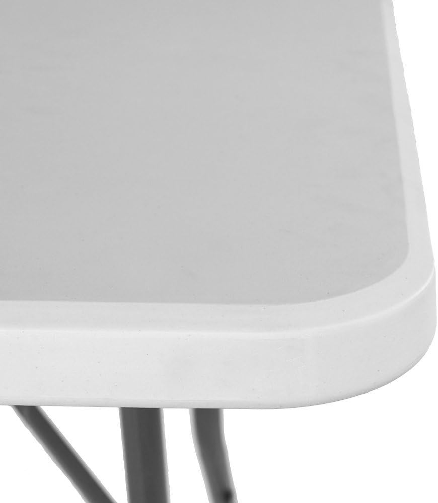 Home Vida Heavy Duty Trestle Picnic Folding Table Silver, 5 feet, 5ft - Image 4