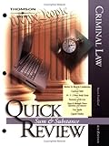 Sum and Substance Quick Review on Criminal Law, Friedland, Steven I., 0314143831