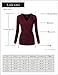 Laksmi Women's Long Sleeve Cross V Neck Wrap Top