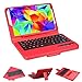 NEWSTYLE Samsung Galaxy Tab S 8.4 Bluetooth Keyboard Portfolio Case - DETACHABLE Bluetooth Keyboard Stand Case / Cover for Samsung Galaxy Tab S 8.4