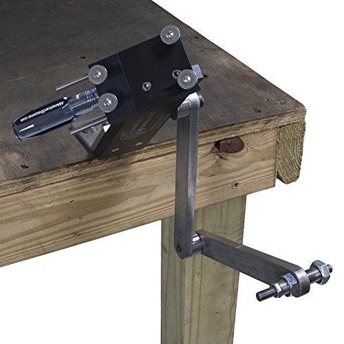 All American Sharpener 5002 Sharpener Kit for Standard Straight Lawn Mower Blades with Angle Grinder and Wheel