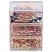 Ted Baker Desk Set with Paper Clips, Bulldog Clips, and Pins