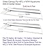 Blue Spotted Glass Canopy for Aquariums with and Without Center Braces, 10 Gallon to 200 Gallon Aquariums (Tank with Center Brace, 48″ L x 18″ W)thumb 3