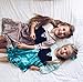 Little Adventures Sleeping Beauty Day Dress with Headband Princess Costume (Medium Age 3-5) - Machine Washable Child Pretend Play and Party Dress with No Glitter