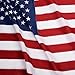 G128 American USA Flag | 2.5x4 Ft | ToughWeave Series Embroidered 210D Polyester | Country Flag, Embroidered Stars, Sewn Stripes, Indoor/Outdoor, Vibrant Colors, Brass Grommets