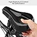 YOSUDA Bike Seat Cushion Cover - Gel Bicycle Seat Saddle Cushion Pad for Men/Women Comfort, Fits Mountain Bike Stationary Bike Seat Clamps (11