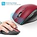 TECKNET Classic Pro M006 Wireless Mouse (Red)