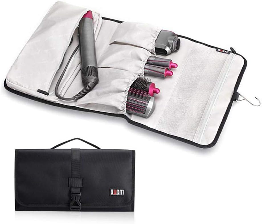 Hair Curler Bag Compatible With Dyson Airwrap,Tenlso Nylon Hanging