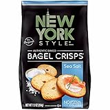 New York Style Bagel Crisps, Sea Salt, 7.2 oz