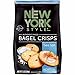New York Style Bagel Crisps PLAIN, SEA SALT, EVERYTHING -(Pack of 3) Convenient Variety - 7.2 ounce