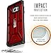 UAG Samsung Galaxy S7 Edge [5.5-inch Screen] Feather-Light Composite [Magma] Military Drop Tested Phone Case