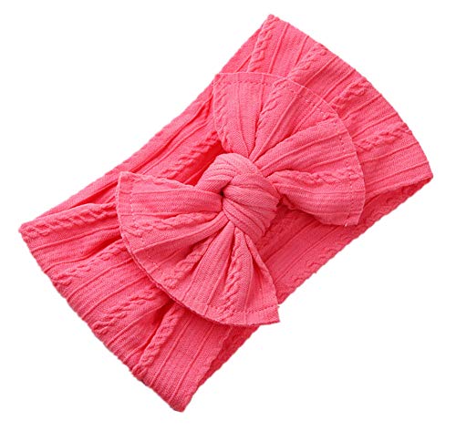 Baby Headbands Turban Knotted, Girl's Hairbands for Newborn, Toddler and Children's (6 Pack-cl15)