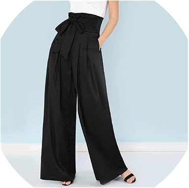 Box pleated palazzo Clearance