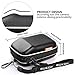 Waterproof Camera Float and Digital Camera Case(2 pack), Rukoy Universal Floating Wrist Strap and Black EVA Shock Resistant Digital Camera Bag for Sony Canon, Nikon,Panasonic,Keys and Sunglass