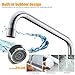 Wall Mount Faucet Heavy Duty Commercial Faucet 8 Inch Center with 8