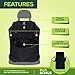 Kick Mats Back Seat Protector- Backseat Car Organizer Storage ipad holder for Auto SUV JEEP