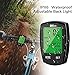 SOON GO Bicycle Speedometer Wireless Bike Computer Cadence IPX6 Waterproof Bike Odometer Speedometer Multi-Functions with Backlight, Temperature, User A/B, Stop Watch, Calorie Counter