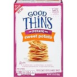 Good Thins: The Potato One - Sweet Potato Crackers, 3.75 Ounce, (Pack of 6)