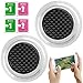 Big Dipper Joystick for Mobile Phone Games, AFUNTA 2 Packs Touch Screen Rocker Controller Joypad for Smartphone Tablet Tactile - Black