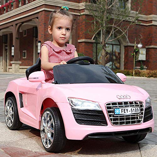 pink electric car for 3 year old