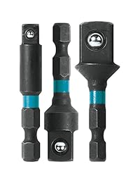Juego de 3 adaptadores para tomas de 2 pulgadas Makita Impactx